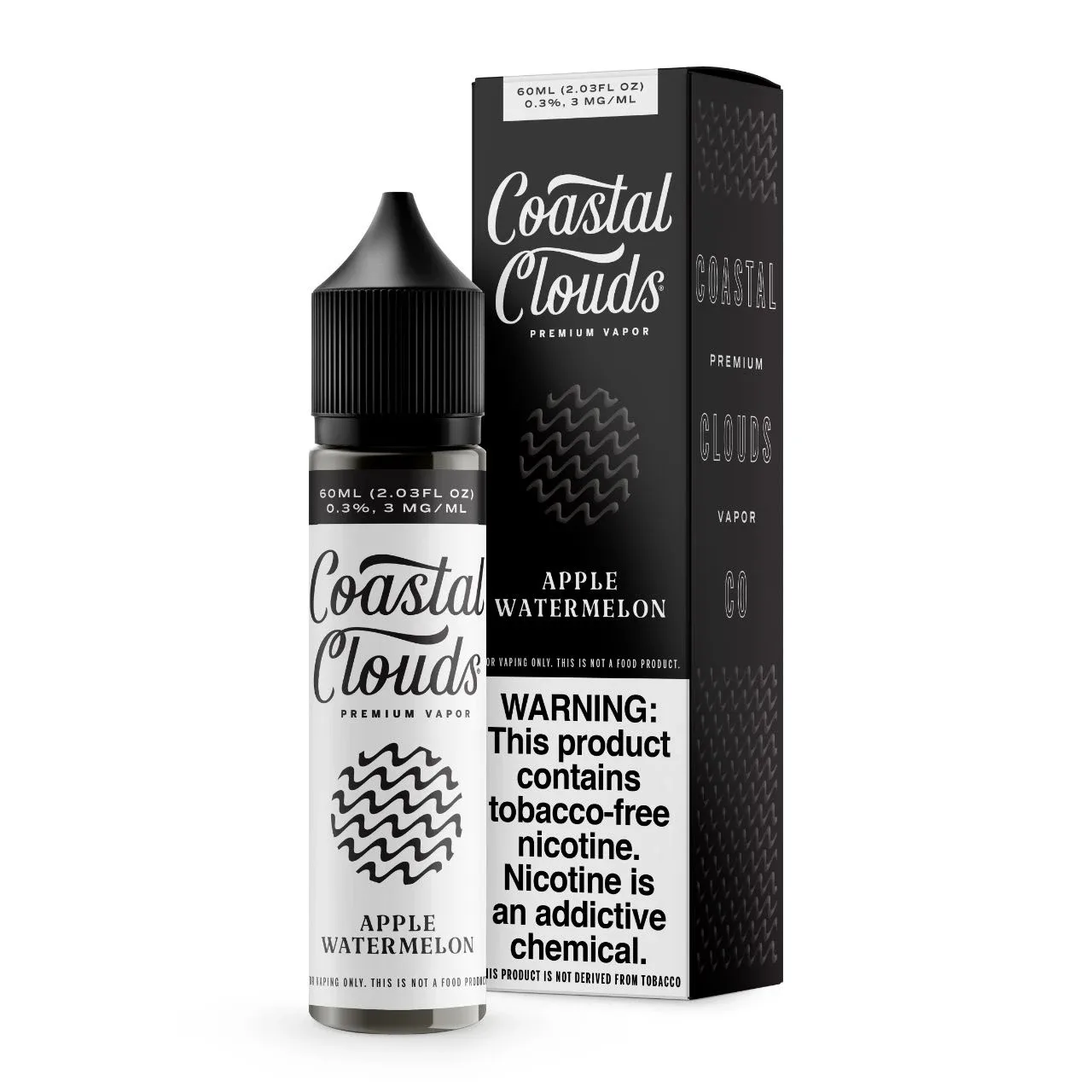 Apple Watermelon 60ml E-Juice | Coastal Clouds