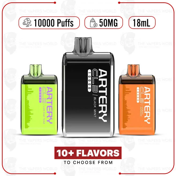 ARTERY CL3 10000 Puffs 5% Disposable