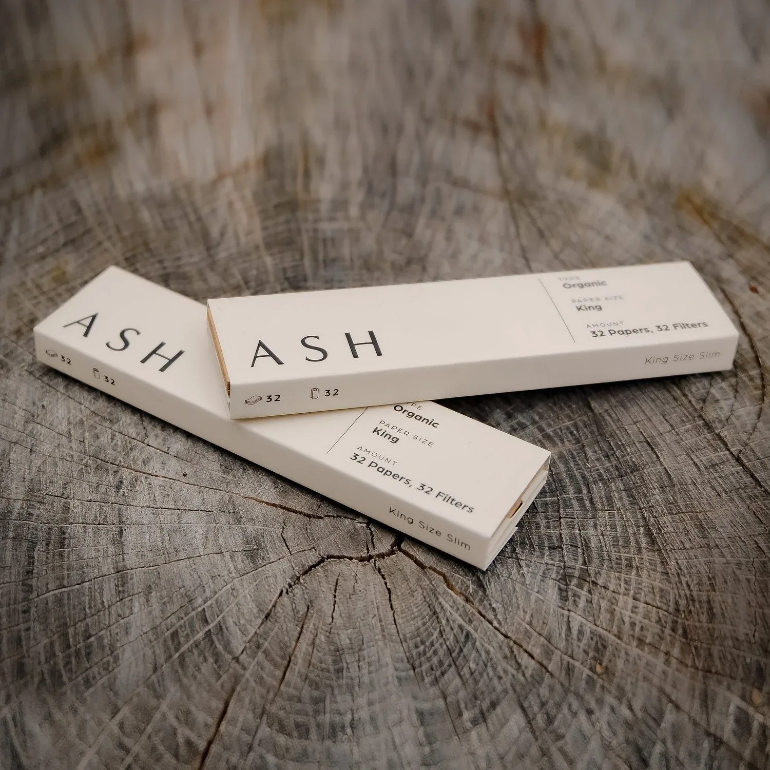 ASH Rolling Paper | King | Organic - Image 2