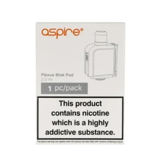 Aspire Flexus Blok Replacement Pod Large (No Coils Included)
