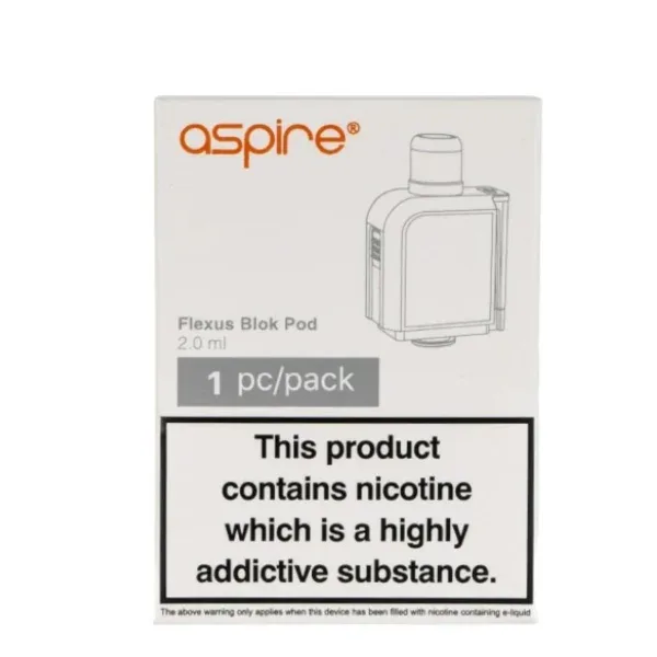 Aspire Flexus Blok Replacement Pod Large (No Coils Included)