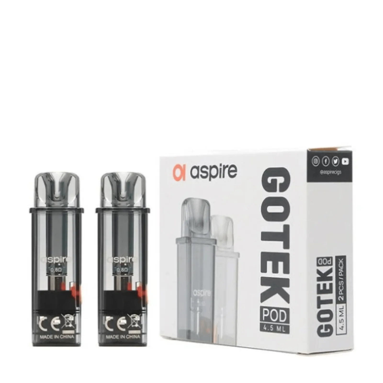 Aspire Gotek X Replacement Pods Large