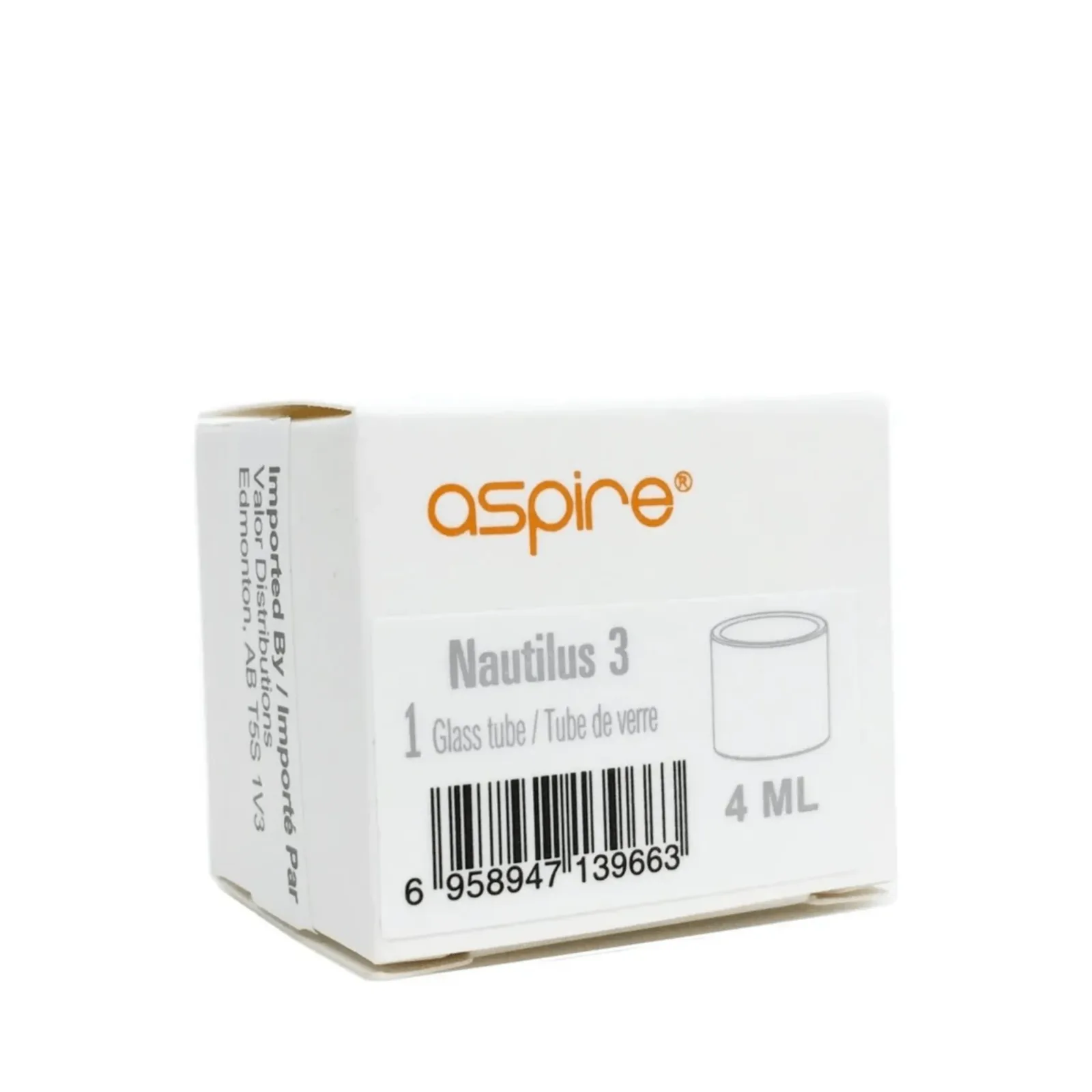 Aspire Nautilus 3 Replacement Pyrex Glass Tube 4ml