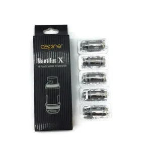 Aspire Nautilus X Replacement Coils – 1.5 Ohm/1.8 Ohm