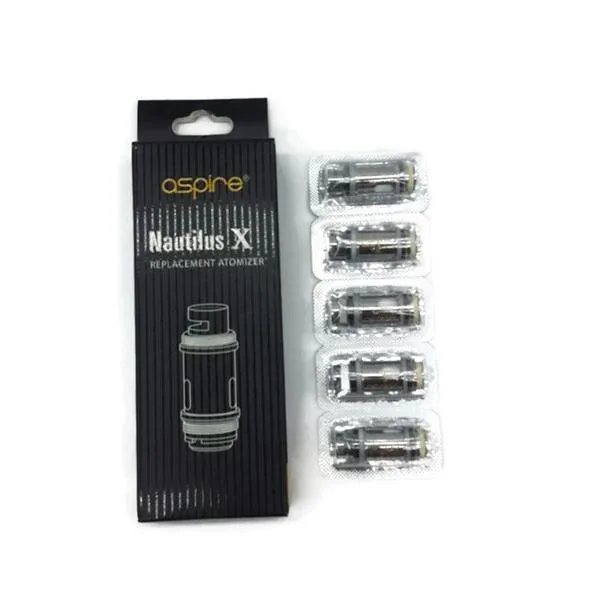 Aspire Nautilus X Replacement Coils – 1.5 Ohm/1.8 Ohm