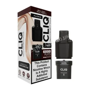 Avomi Cliq 6000 Classic Tobacco Prefilled Pod