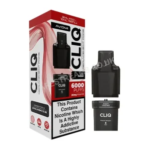 Avomi Cliq 6000 Fizzy Cherry Prefilled Pod