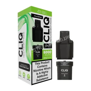 Avomi Cliq 6000 Kiwi Passionfruit Guava Prefilled Pod