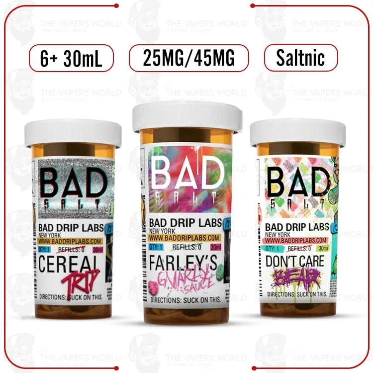 Bad Drip Salts 30ml E-Juice