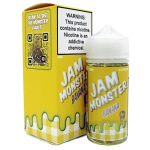 Banana - 6mg - Jam Monster - 100mL