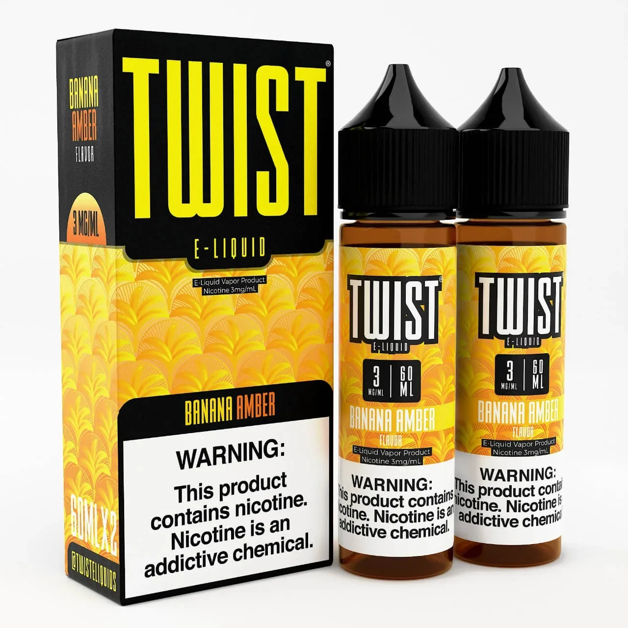 Banana Amber 120ml E-Juice | Twist E-Liquids