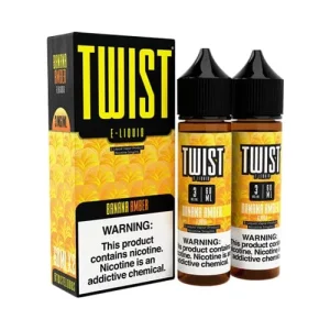 Banana Amber 2x 60ml (120ml) Vape Juice