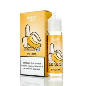 Banana Ice Vape Juice by ORGNX