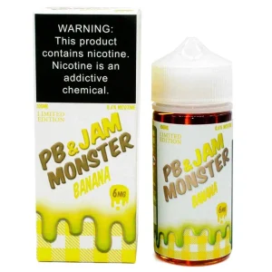 Banana - PB And Jam Monster - 100mL - 6mg