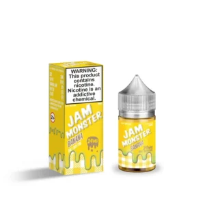 Banana Salt 30ml E-Juice | Jam Monster