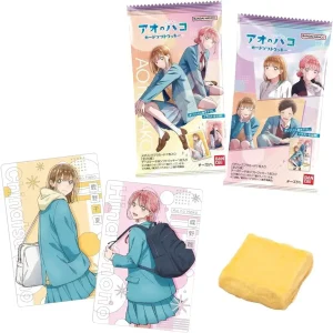 Bandai Ao no Koko Card Soft Cookie Collection Box - Set of 20