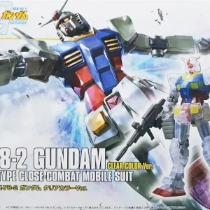 Bandai Event Limited HG 1/144 RX-78-2 Gundam Clear Color Mobile Suit Model