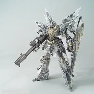 Bandai MG 1/100 Gundam Base Limited Sinanju Mechanical Clear Model Kit