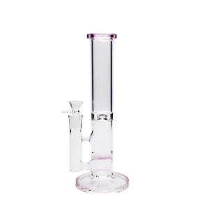 Banded Honeycomb Perc Bong - 10in