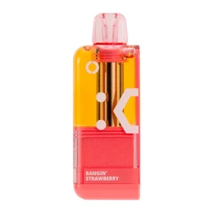 Bangin Strawberry Off Stamp X-Cube Disposable (Crystal) - America’s Trusted Online Vape Store
