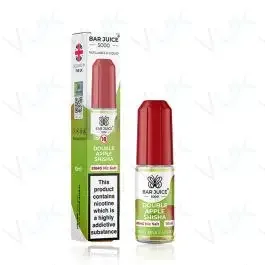 Bar Juice 5000 Double Apple Shisha Nic Salt E
