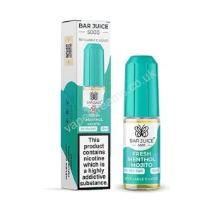 Bar Juice 5000 Fresh Menthol Mojito Nic Salt E-Liquid
