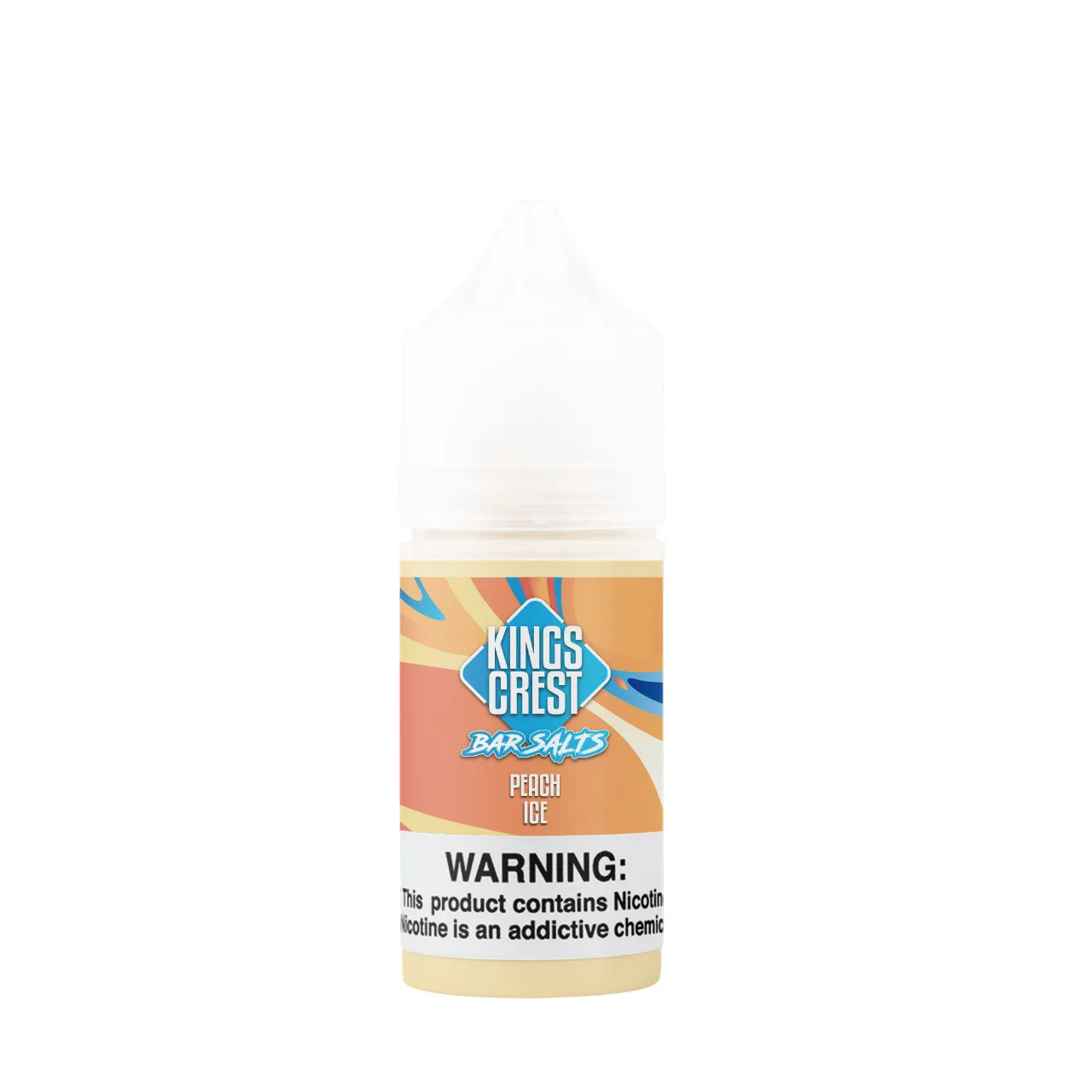 Bar Salts Peach Ice 30ml E-Juice | King's Crest