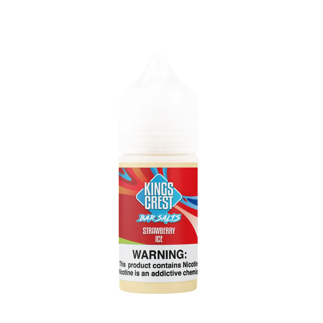 Bar Salts Strawberry Ice 30ml E-Juice | King's Crest