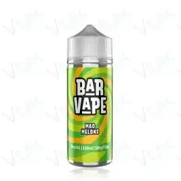 Bar Vape Mad Melons100ml Shortfill