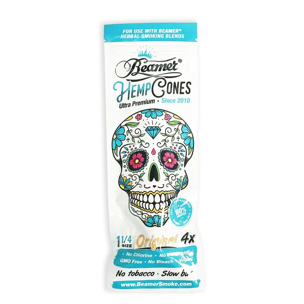 Beamer 1¼ Hemp Cones - 4 Pack