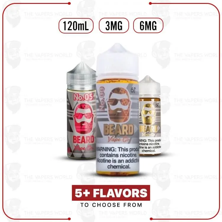 Beard Vape 120ml E-Juice