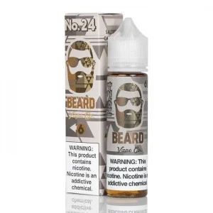 Beard Vape Co No. 24 Salted Caramel Malt 60ml Vape Juice - 3MG