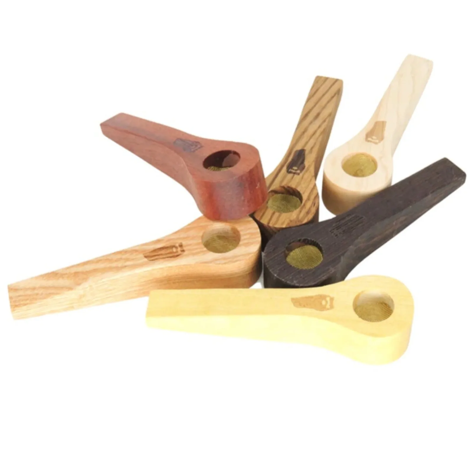 Bearded Exotic Wood Pipe - 4in - Image 2
