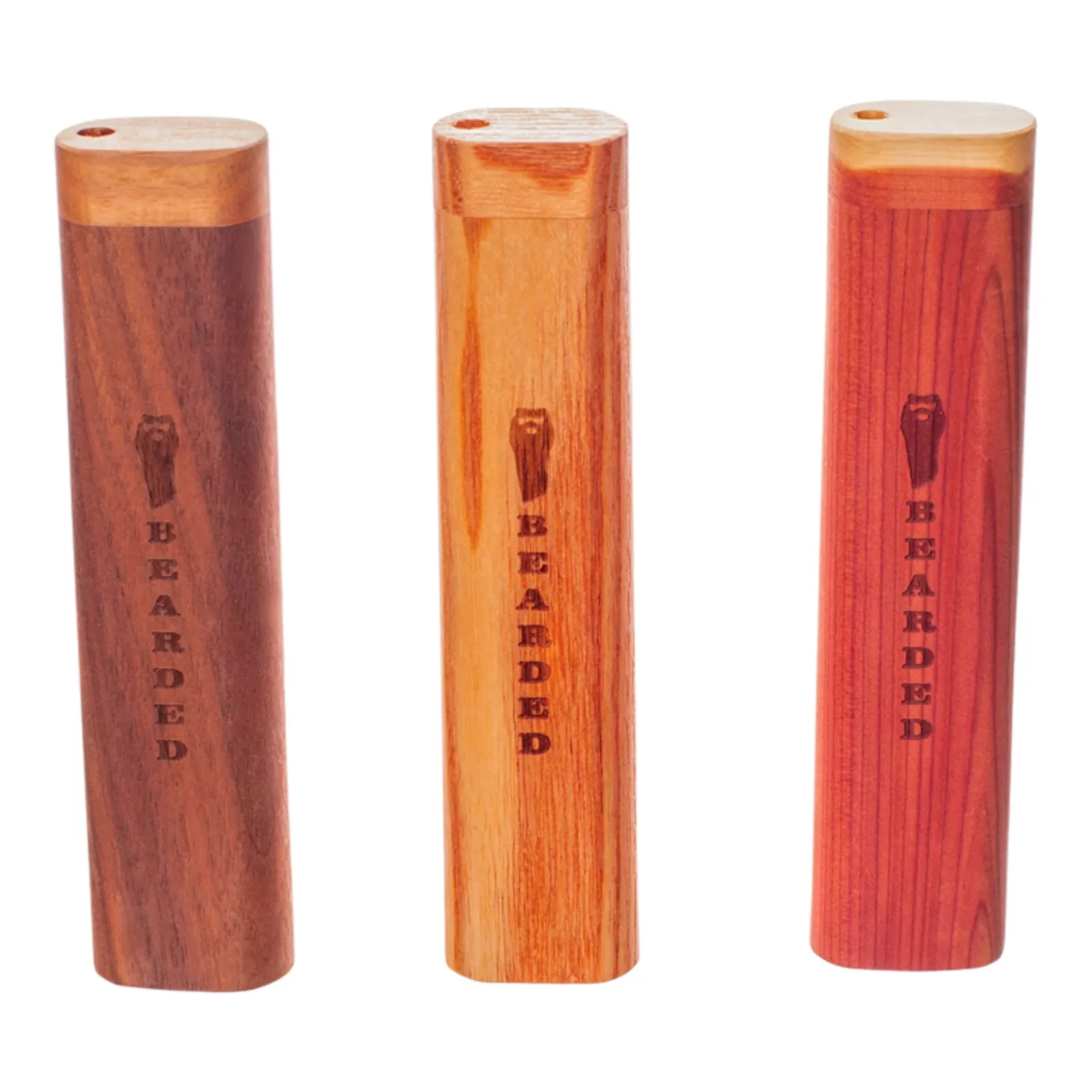 Bearded Wood Chillum Case - 4in