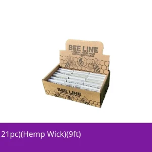 Bee Line (DSPLY 21pc)(Hemp Wick)(9ft)