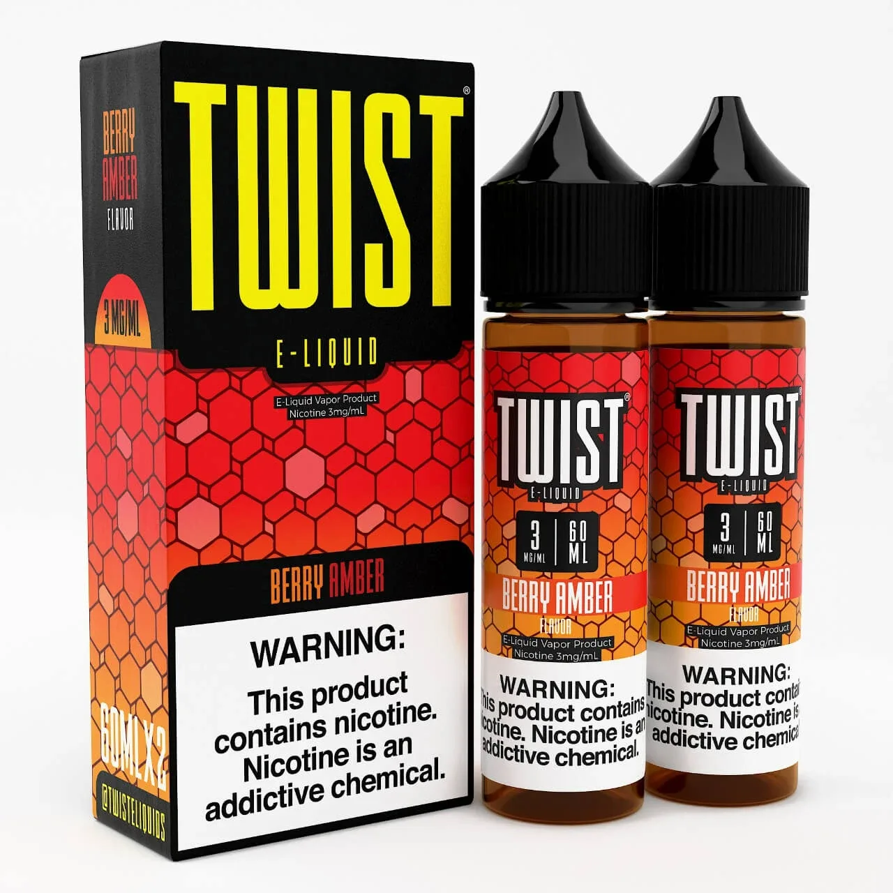 Berry Amber 120ml E-Juice | Twist E-Liquids