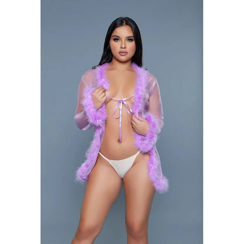 BeWicked Bou Robe Lavender O/S - Image 2