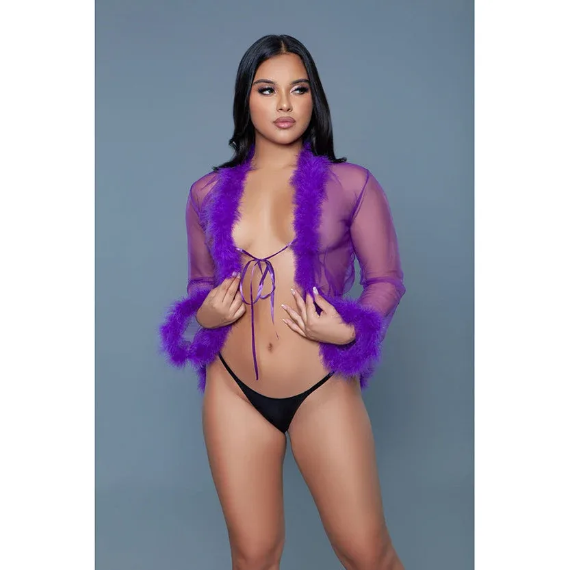 BeWicked Bou Robe Violet O/S - Image 2