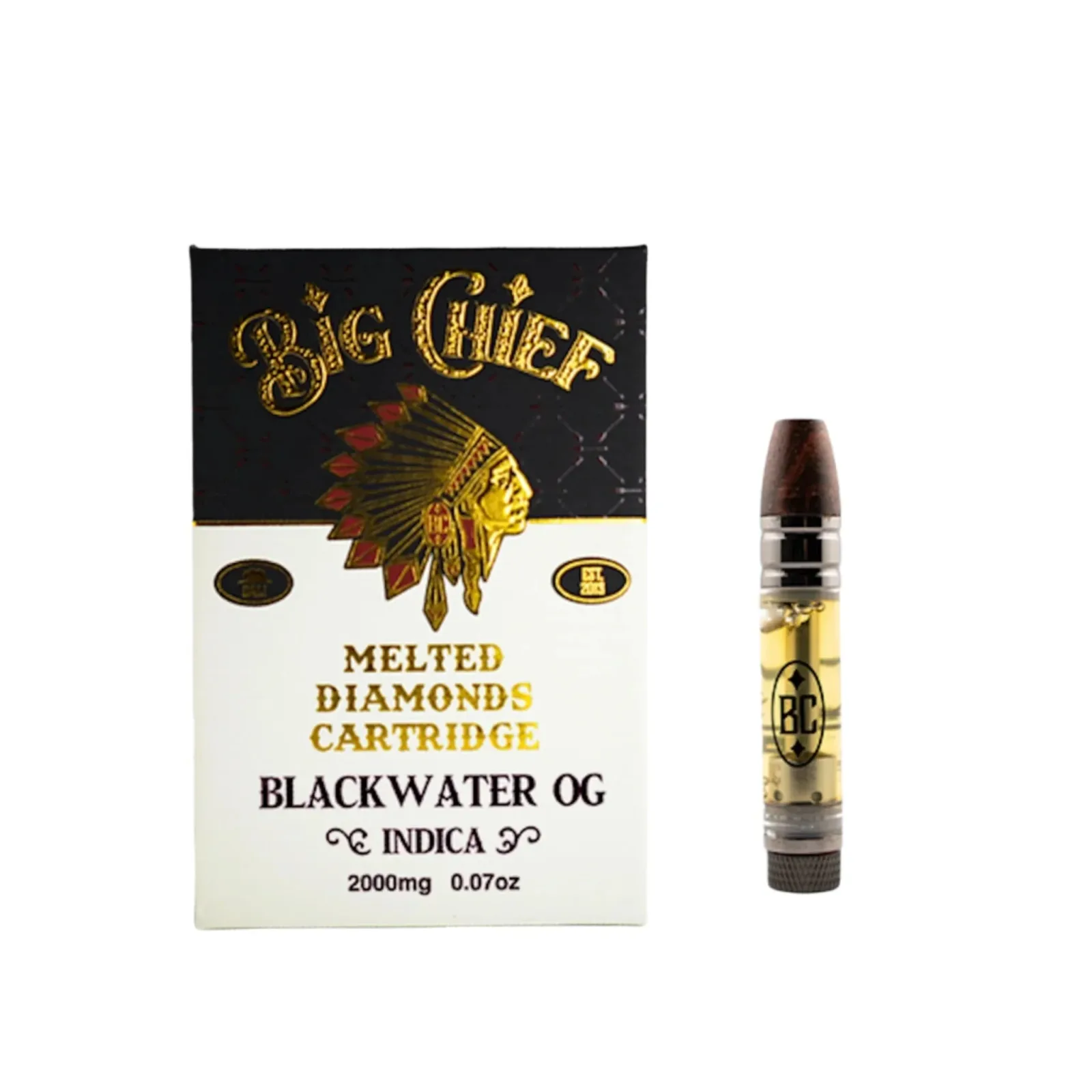Big Chief Melted Diamonds THCA + THCP Device - 2000mg - Image 2