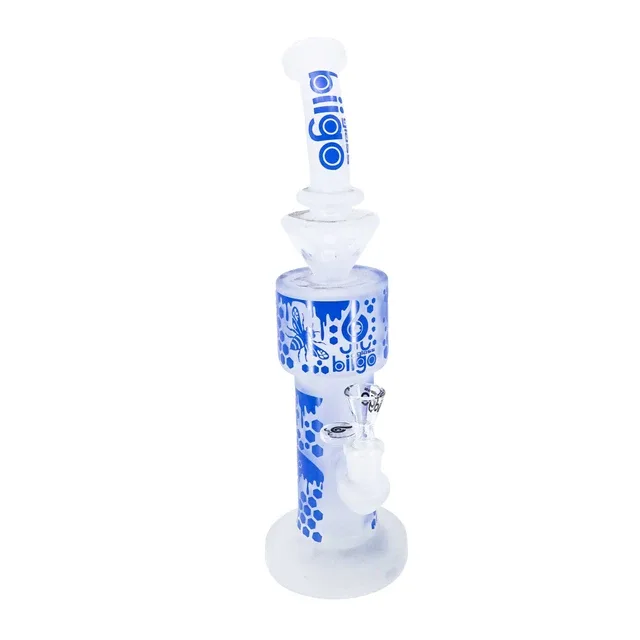 Biigo Frosted Bee Water Pipe - 13.5"