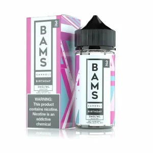 Birthday Cannoli 100ml E-Juice | Bam's Cannoli