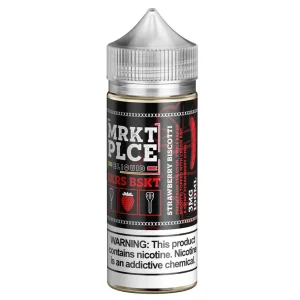 BKRS BSKT Strawberry Biscotti 100ml E-Juice | MRKTPLCE