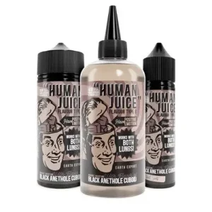 BLACK ANETHOLE CUBOID E LIQUID BY HUMAN JUICE