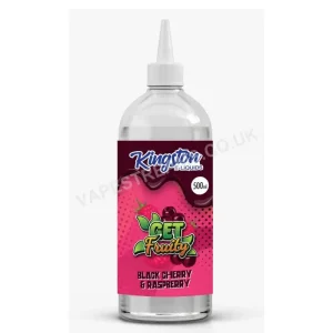 Black Cherry & Raspberry 500ml E-Liquid Shortfill by Kingston