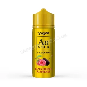 Black Cherry Raspberry E-Liquid Shortfill By Kingston Au Gold