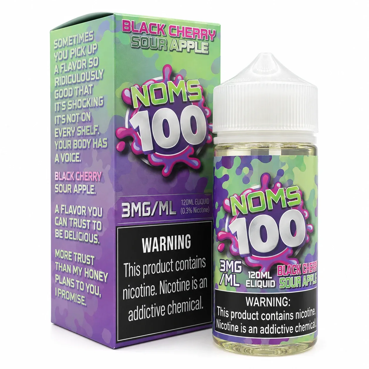 Black Cherry Sour Apple - 3mg - Nomenon - 100mL