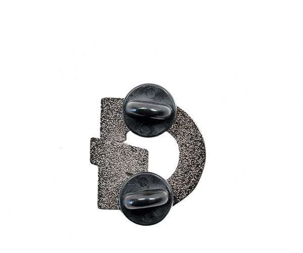 Black G Enamel Pin - Image 2