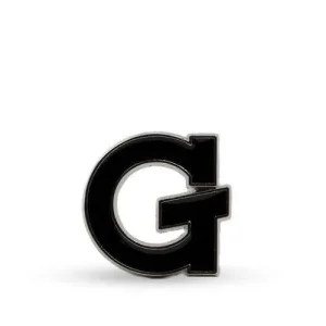 Black G Enamel Pin