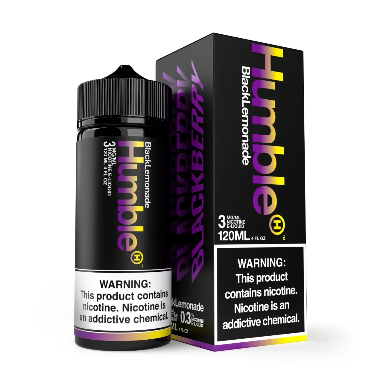 Black Lemonade 120ml E-Juice | Humble