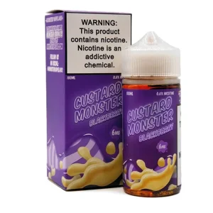Blackberry - 6mg - Custard Monster - 100mL